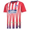 Jalkapallo Pelipaidat Atlético Madrid Kotipaita 2018-2019 Lyhythihainen